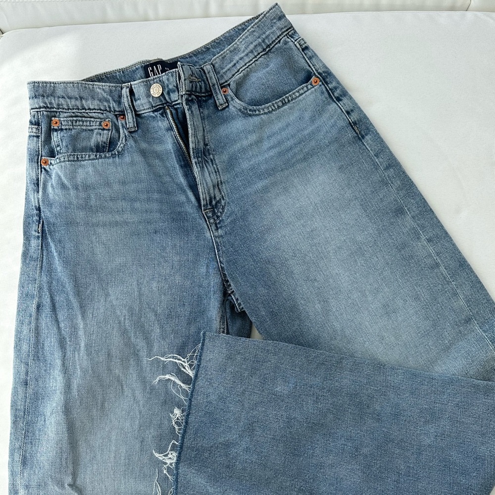 Gap High-Rise Wide Leg Jeans
